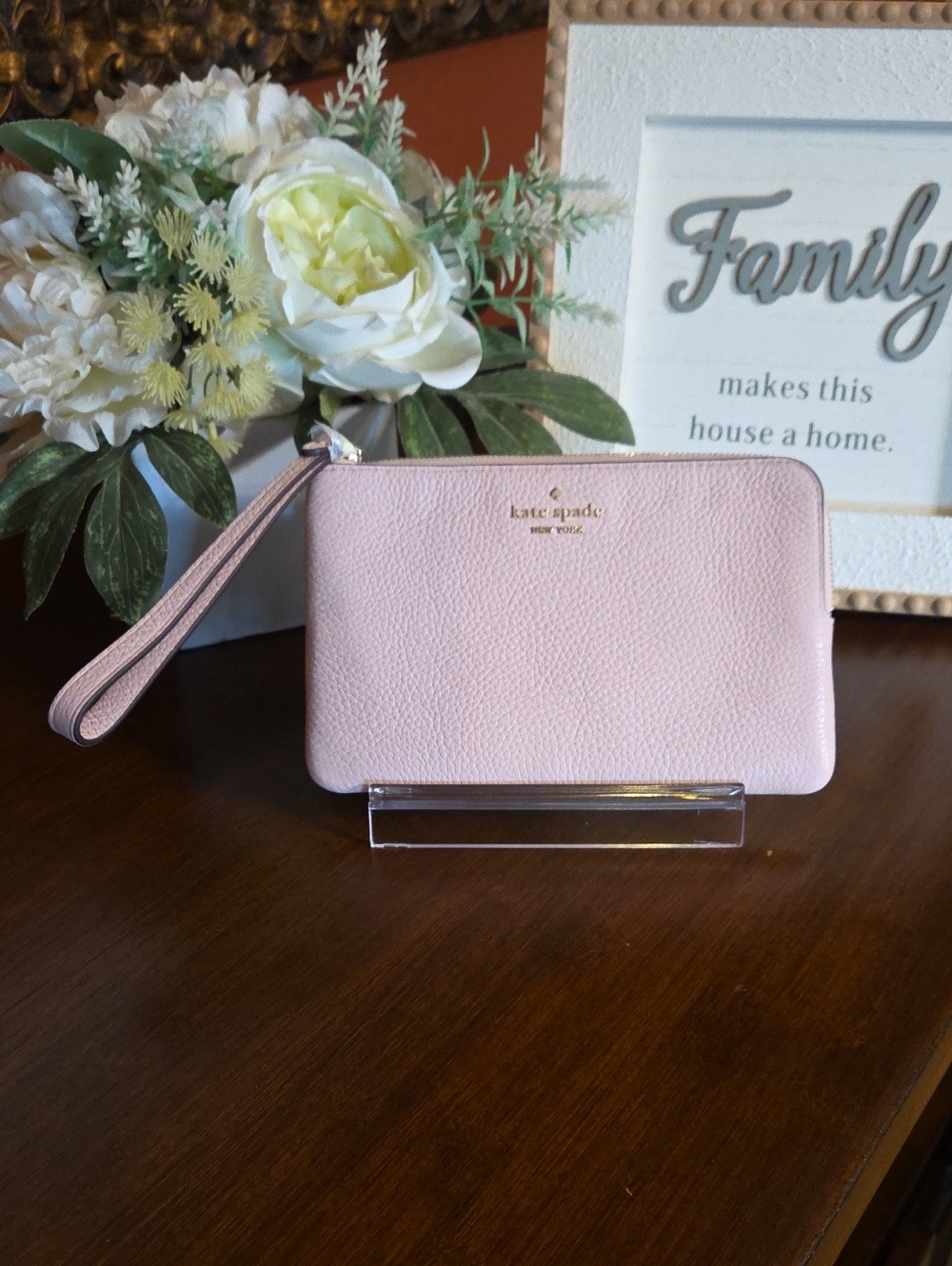 Kate Spade New York Leila Medium L-Zip Wristlet NWT - Picture 5 of 12